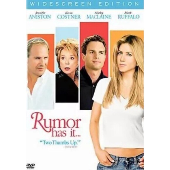Rumor Has It DVD Movie With Case Rated PG-13 2005 Jennifer Aniston￼ - Picture 1 of 8